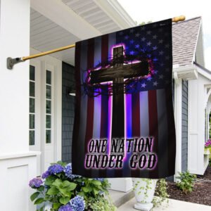 One Nation Under God Flag QNV29F