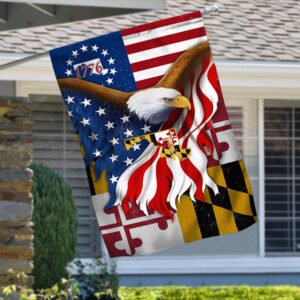 Maryland Patriot Eagle Flag MLH2133Fv1