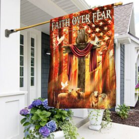 Jesus Flag Faith Over Fear TTN481F