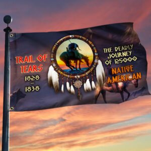Trail Of Tears Native American Grommet Flag QNK781GF
