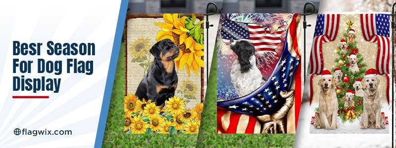 Best Season For Dog Flag Display