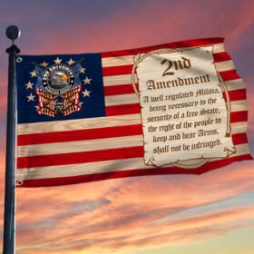 2nd Amendment Grommet Flag MLH2150GF
