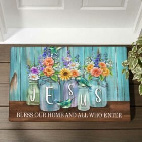 Jesus Doormat Bless Our Home And All Who Enter DBD3174DM