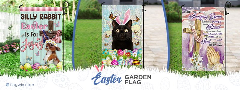 Easter Garden Flags