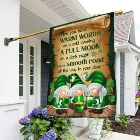 Lucky Gnomes Flag Irish Wishes DBD3226F
