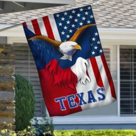 Texas Eagle American Flag MLH2145F