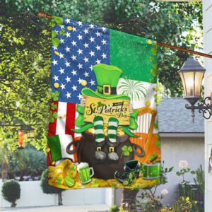 Irish Leprechaun St. Patrick's Day Flag LHA2033F