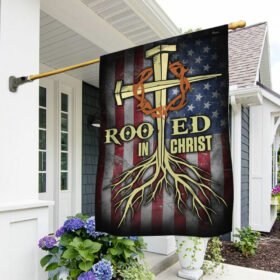 Jesus Flag Rooted In Christ DDH3212F