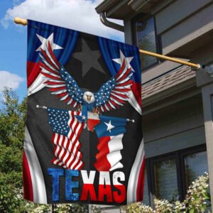 Texas Eagle American Flag LHA2026F