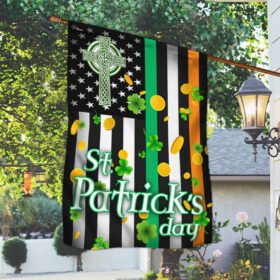 Irish American Flag St Patricks Day TTV506F