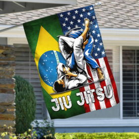 Brazilian Jiu Jitsu Flag LNH046F