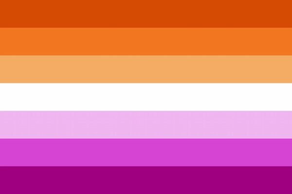 lesbian flag