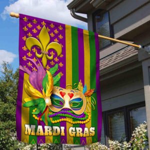 Mardi Gras Flag MLH2156F