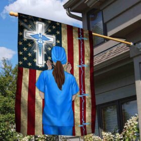 Proud Nurse American Flag MLH2170F