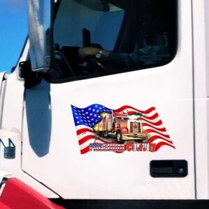 Freedom Convoy 2022, Truckers For Freedom American Canadian Truck Vehicle Wrap THH3750VW