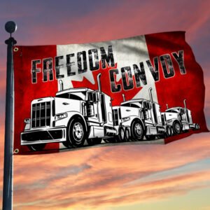 Freedom Convoy 2022 Grommet Flag TTV523GF