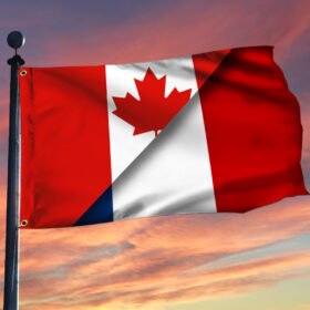 Canadian French Grommet Flag TRV1796GF