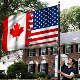 Canadian American Grommet Flag QNN806GF