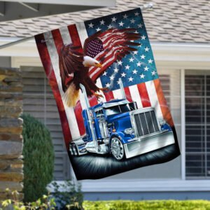Truck American Patriot Eagle Flag THN3711Fv1
