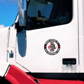 Freedom Convoy 2022 Canadian Trucker Truck Wrap BNT495VW