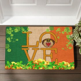 Irish St. Patrick's Day Claddagh Ring Doormat NNT4210DM