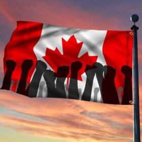 Canadian Flag Support Canadian Grommet Flag TRD1795GF