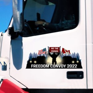 Freedom Convoy 2022 Vehicle Wrap We The Fringe, Bigfoot BNT510VW