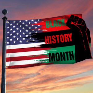 Black History Month. African American Flag THH3742GFv2