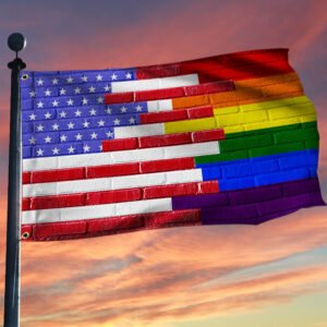 LGBT Pride Grommet Flag QNK1097GF