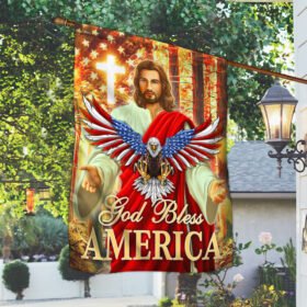 Jesus Flag God Bless America TTV559F