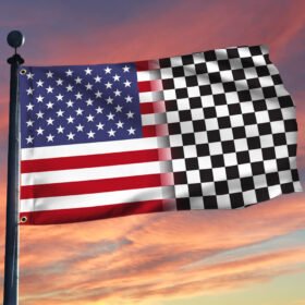 Racing Flag Racing American Grommet Flag TRV1974GF