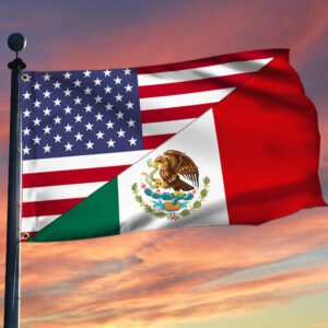 American Mexican Grommet Flag TRL1912GF