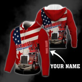 Personalized 3D Zip Hoodie Freedom Convoy 2022 Truck Off With Your Mandates BNT508ZHCT