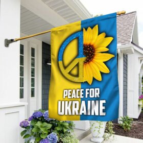 Peace For Ukraine Flag QNK1095F