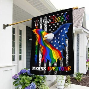 LGBT Pride Eagle Flag We The People Means Everyone DDH3459F