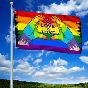 Love Is Love. LGBT Pride Month Flag THB3839GF