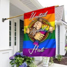 United Against Hate LGBT Flag THH3834F