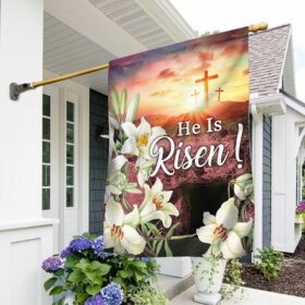 Easter Empty Tomb Flag Jesus Christ Is Risen DBD3377F
