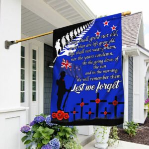 New Zealand Anzac Day Flag We Will Remember Them DBD3364F