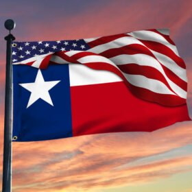 Texas American Grommet Flag DDH3098GFv2
