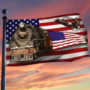 Train U.S Grommet Flag MLH2286GF