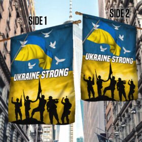 Ukrainian Soldier Flag Ukraine Strong DDH3473F