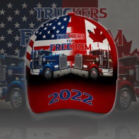 Freedom Convoy 2022 Baseball Cap Truckers For Freedom BNT497BC