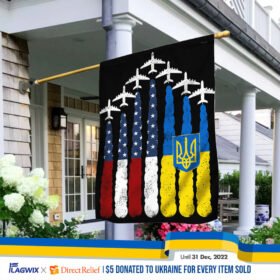 Ukrainian Flag I stand with Ukraine. Pray for Ukraine NNT497F