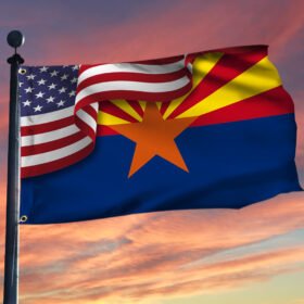Arizona Flag American Arizona Grommet Flag TRV1683GFv5