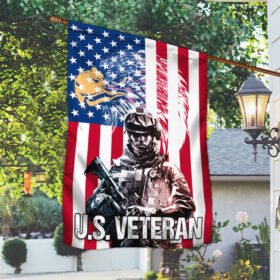 U.S. Veteran Flag American Eagle Flag TTV564F