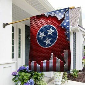 Tennessee Flag Patriotic Tennessee American DDH3417Fv2