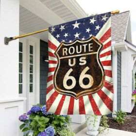 U.S. Route 66 Flag Mother Road Of America DBD3434F