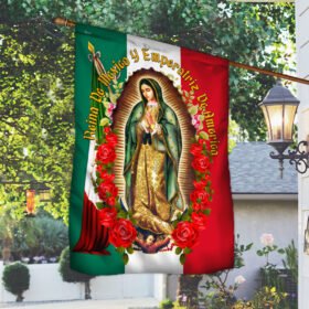 Our Lady of Guadalupe Virgin Mary Mexico Flag MLH2284F