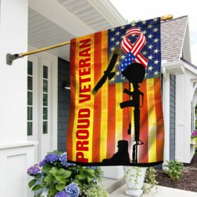 Veteran American Flag Proud Veteran BNN01F